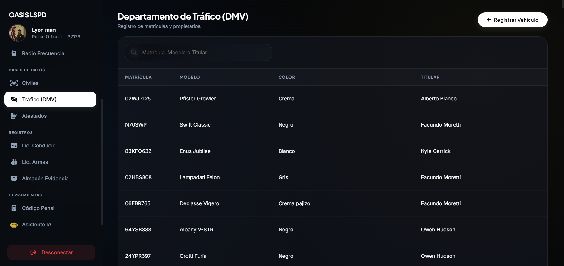 Tráfico DMV
